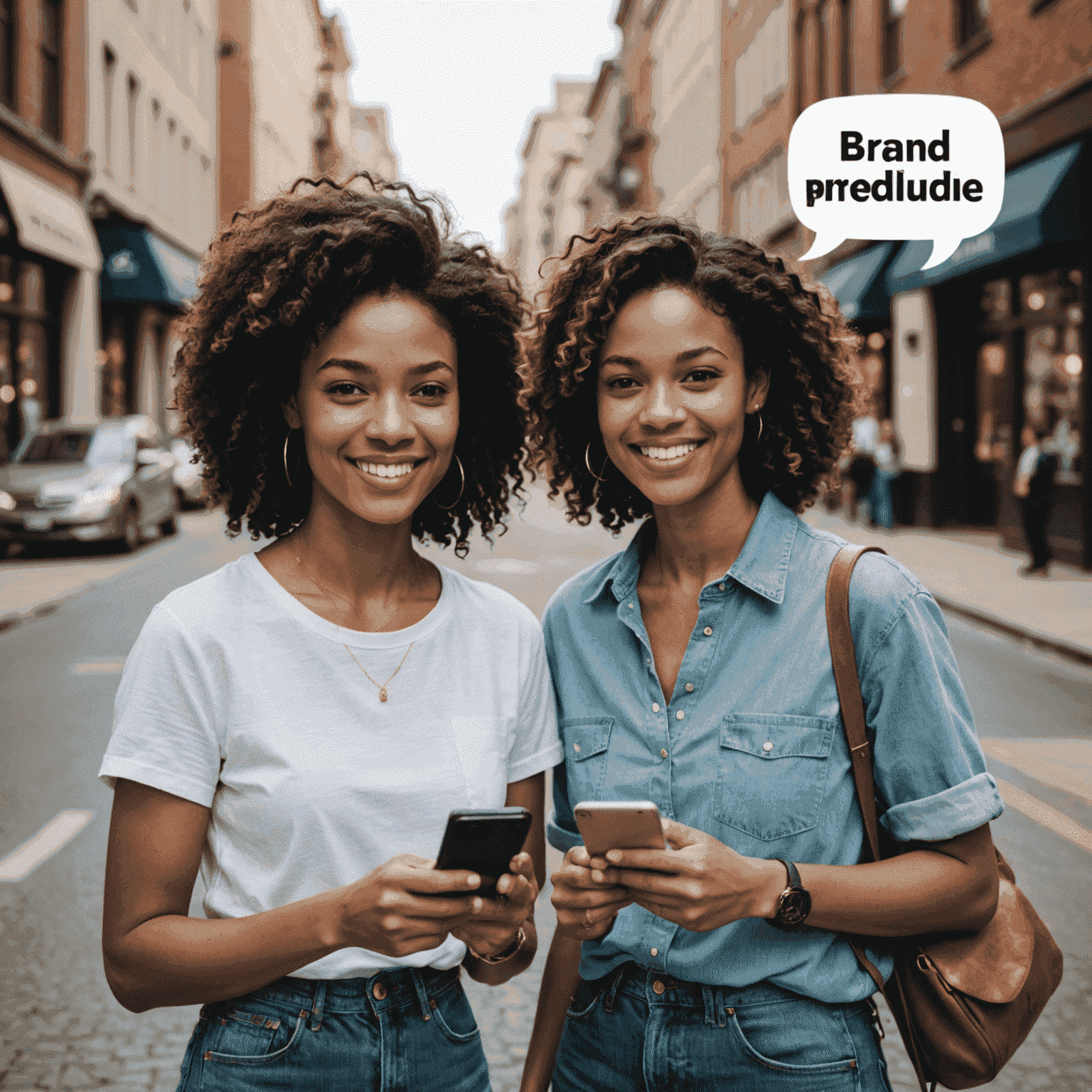 Before and after comparison of a brand's social media feed, showing generic stock photos versus custom-designed graphics with consistent branding elements