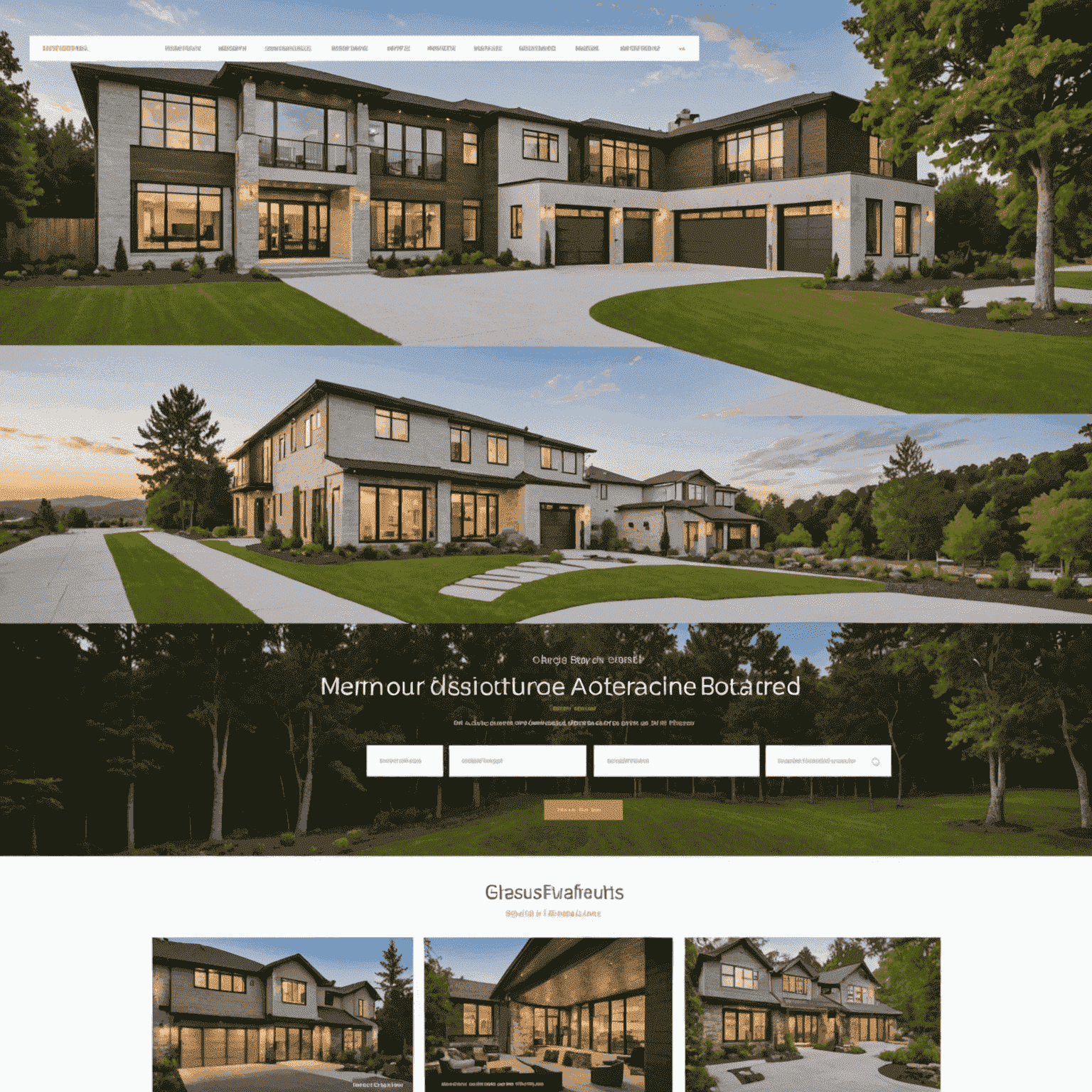 A side-by-side comparison of a website before and after implementing strategic visuals, showing improved user engagement and aesthetic appeal