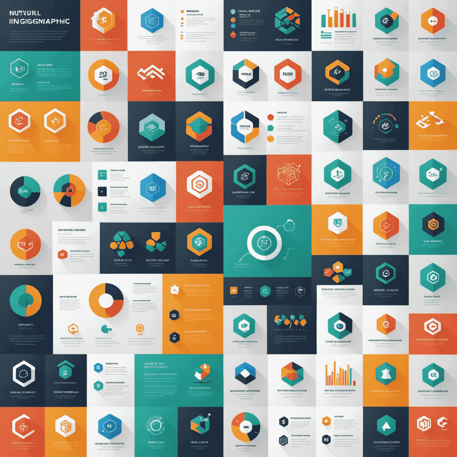 A collage of logos and interface screenshots from various infographic design tools, showcasing their features and ease of use for creating professional-looking infographics